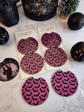 Pink Batty | Car Coaster Set