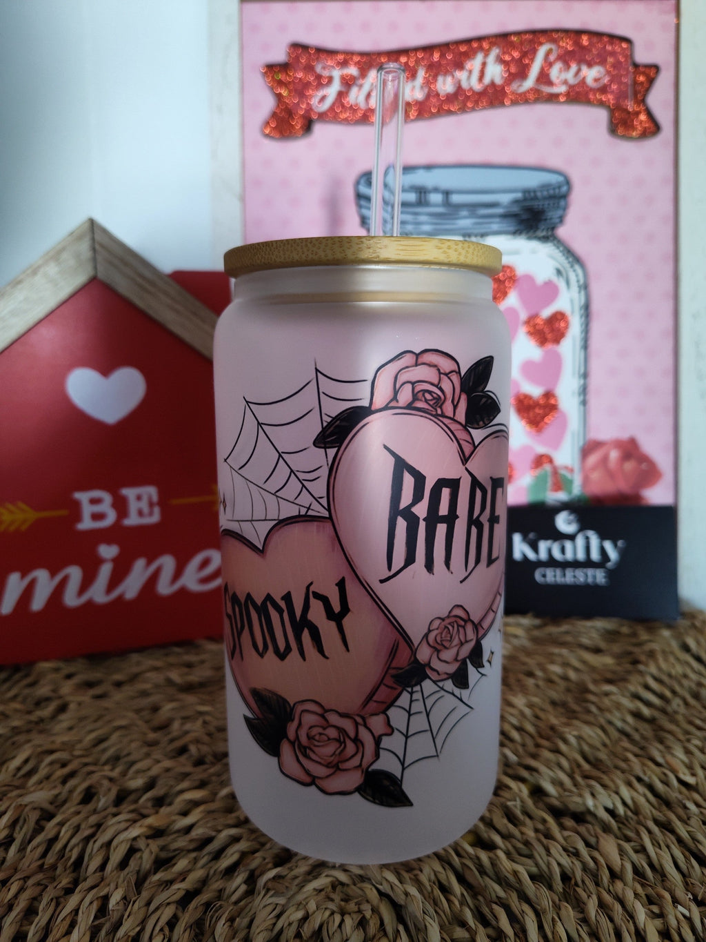 Spooky Babe | 16oz Glass Cup