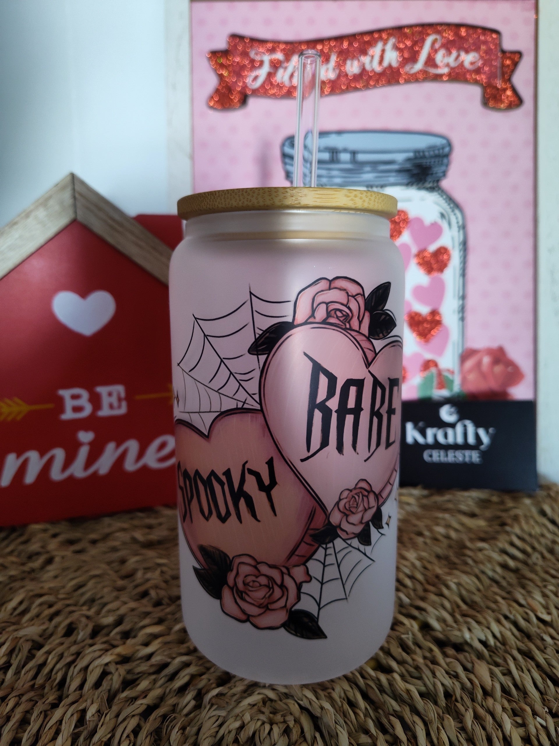 Spooky Babe | 16oz Glass Cup