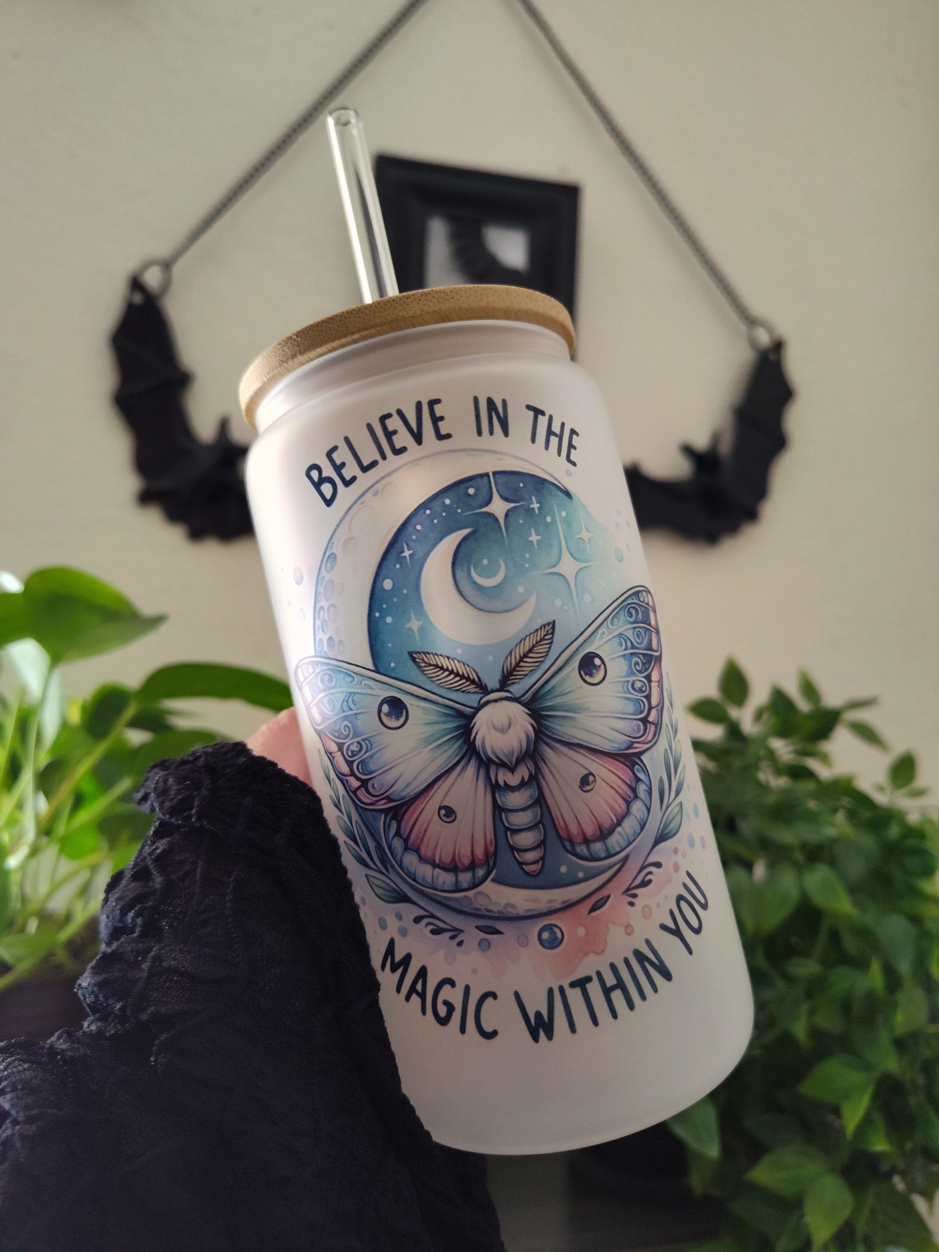 Magic Within You 🌙 | 16oz Glass Cup