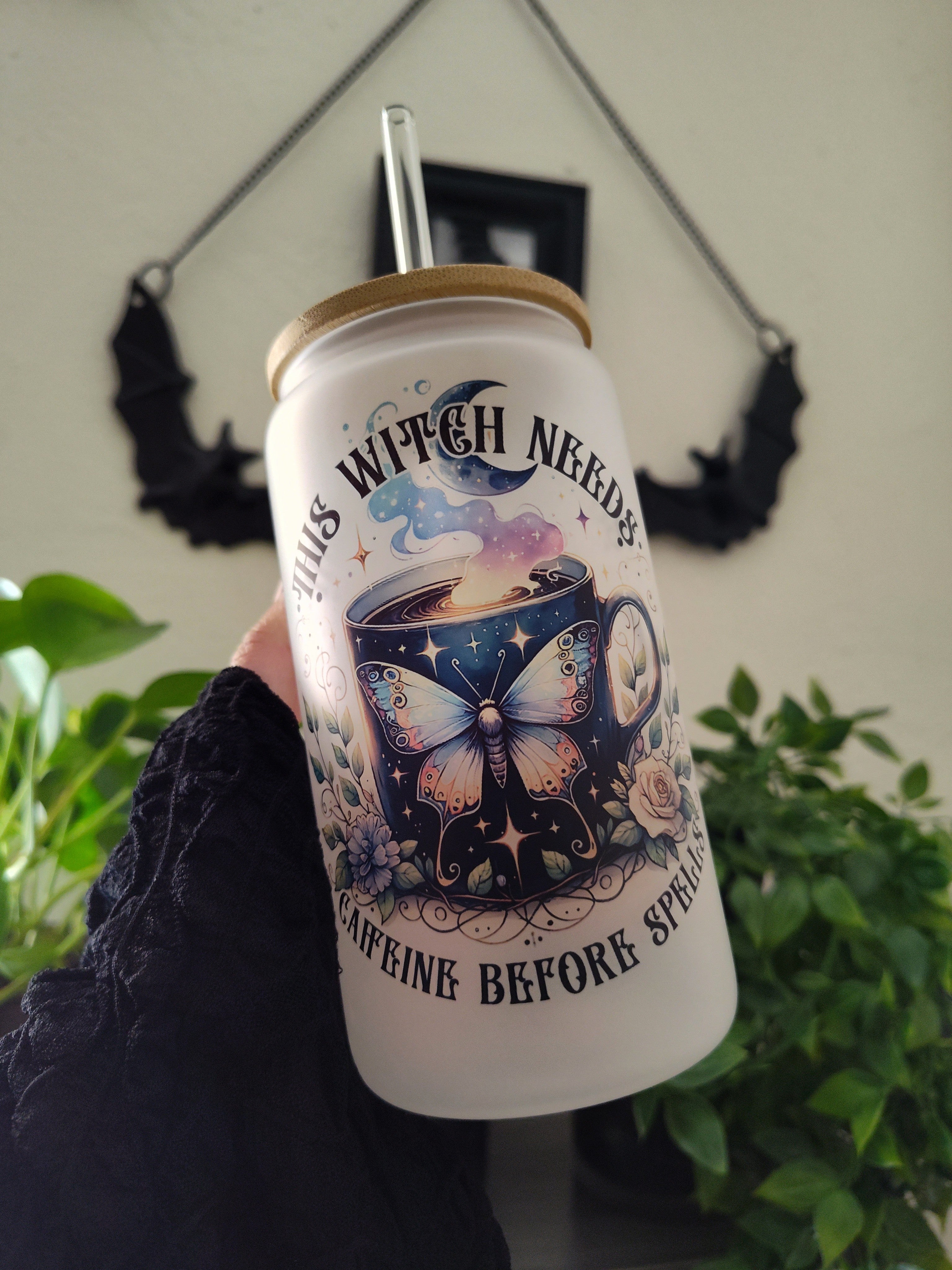 Witch Brew 🦋 | 16oz Glass Cup