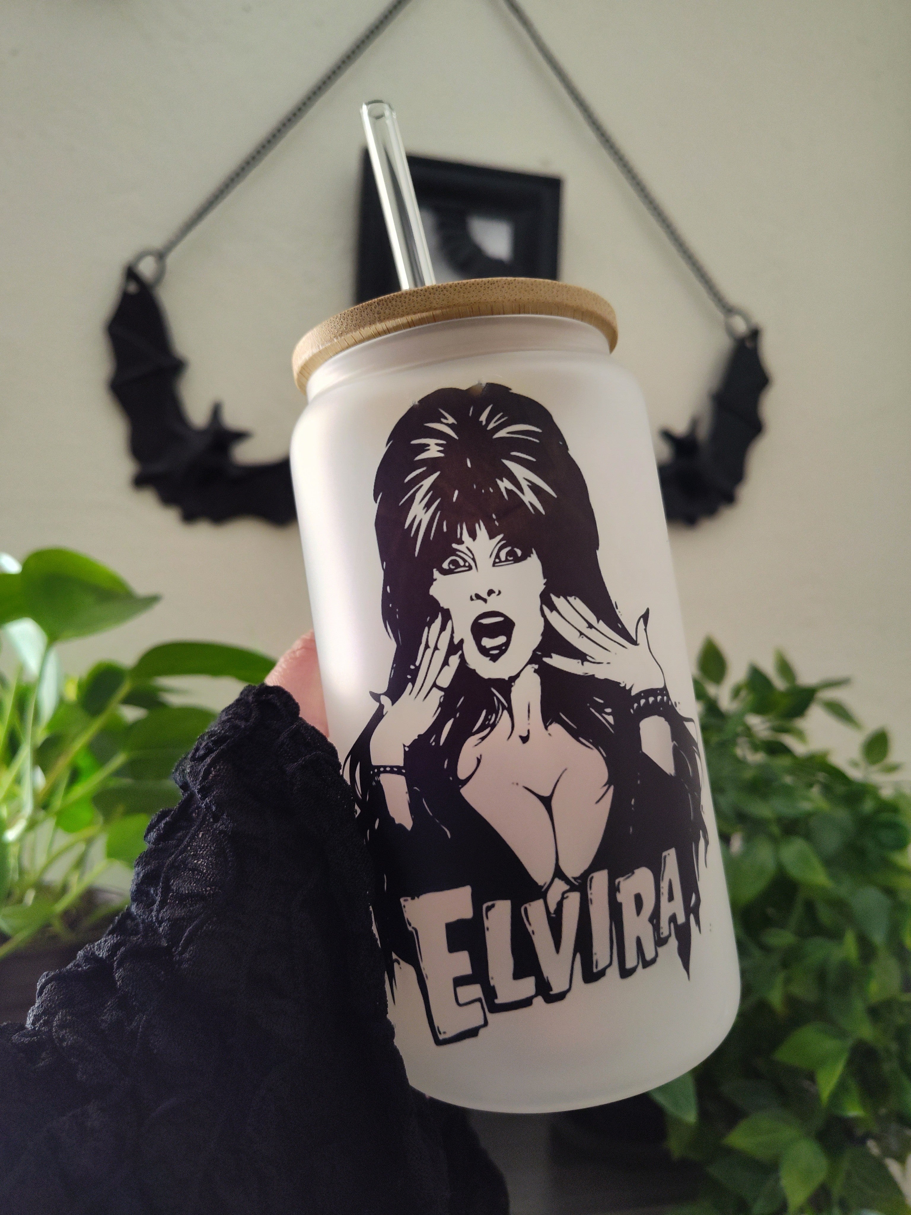 Spooky Queen | 16oz Glass Cup