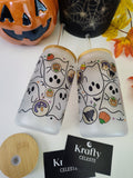 Halloween Sugar Cookies| 16oz Glass Cup