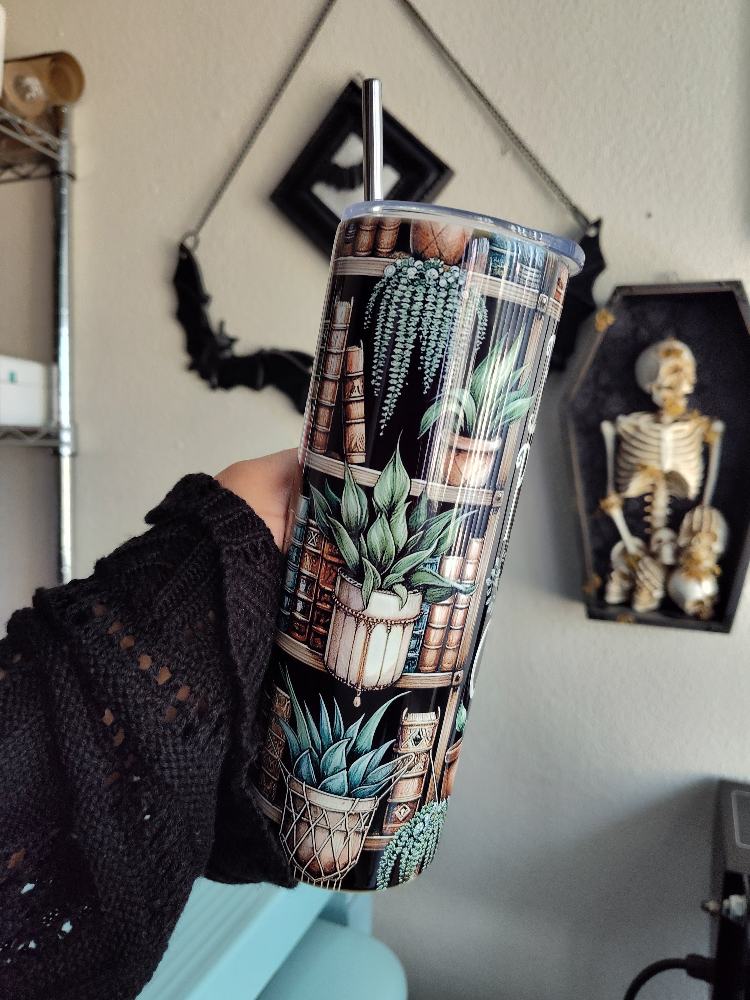 Books , Plants & Coffee | 20oz Tumbler