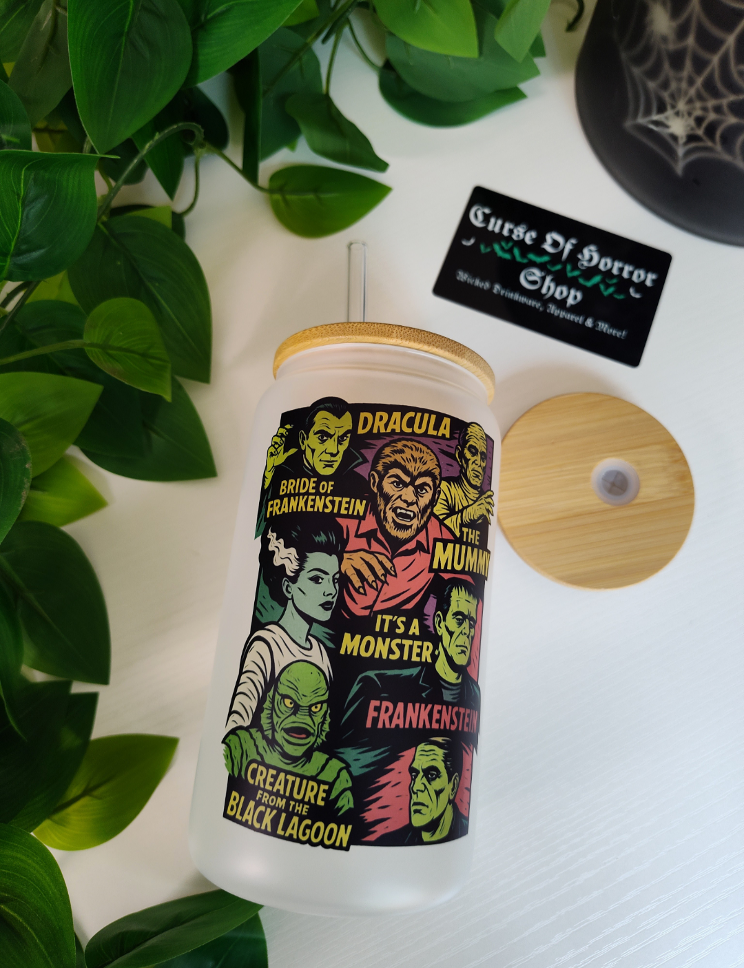 Monsters | 16oz Glass Cup
