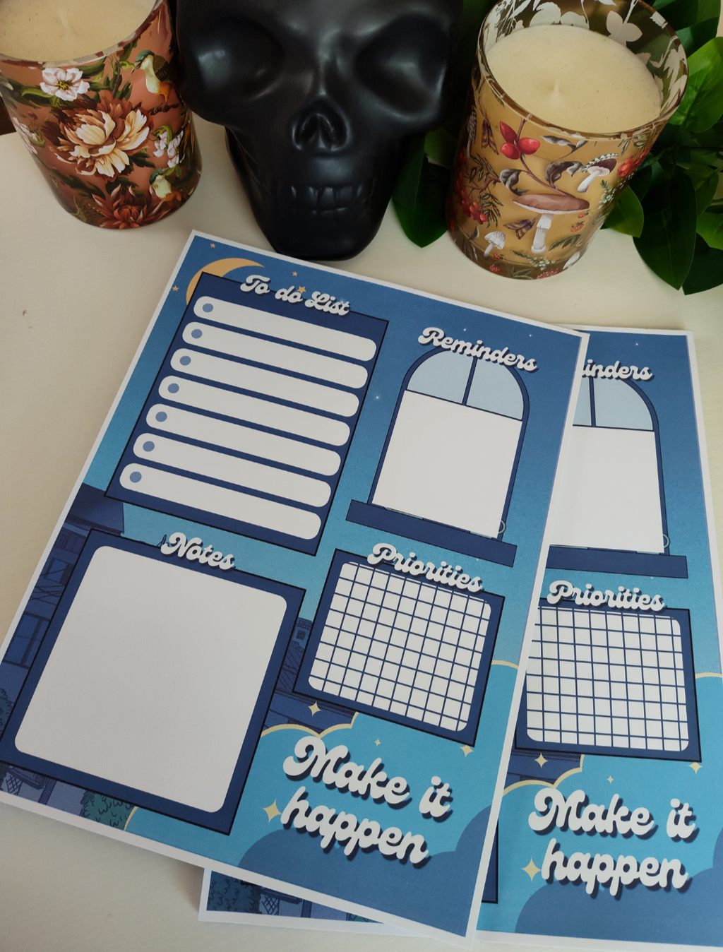 Blue To Do List 🌙✨ | Note Pad