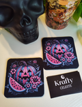 Mel-o-lantern | Cup Coaster