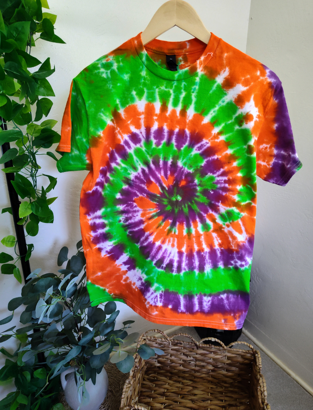 Hallows Eve Tie Dye| Adult Unisex Tshirt