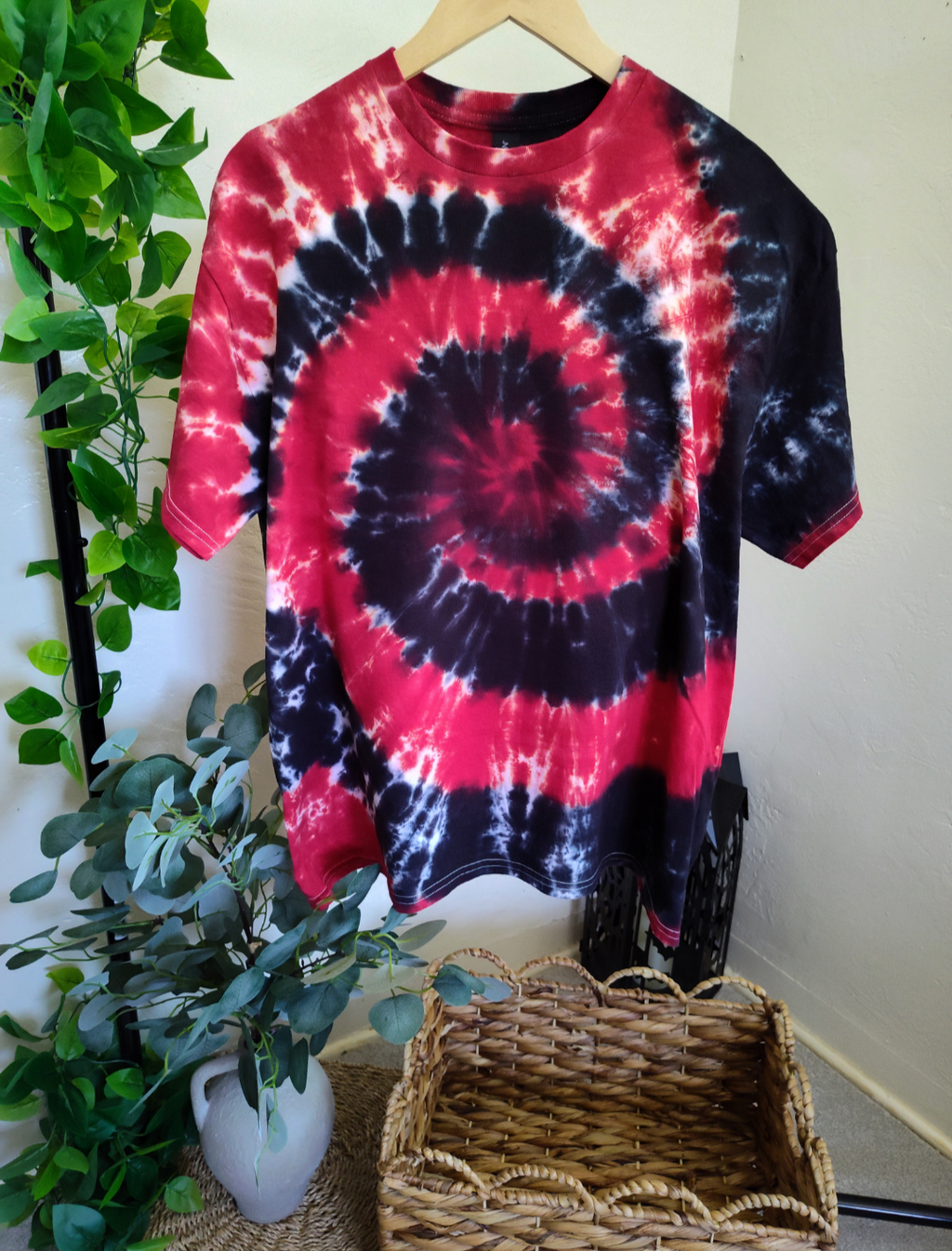 Black Cherry 🍒 Tie Dye| Adult Unisex Tshirt