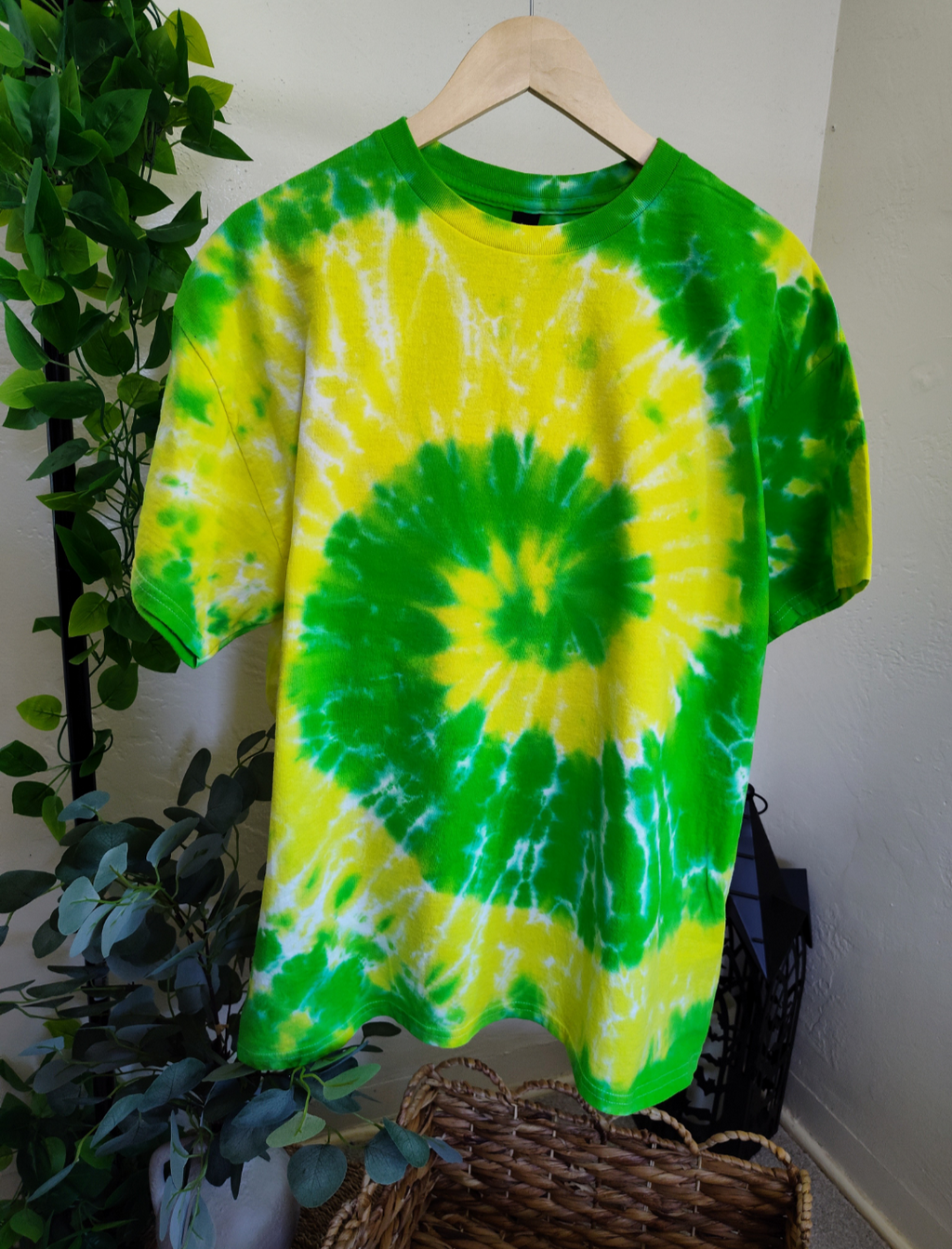 Lemon Lime Tie Dye | Adult Unisex Tshirt
