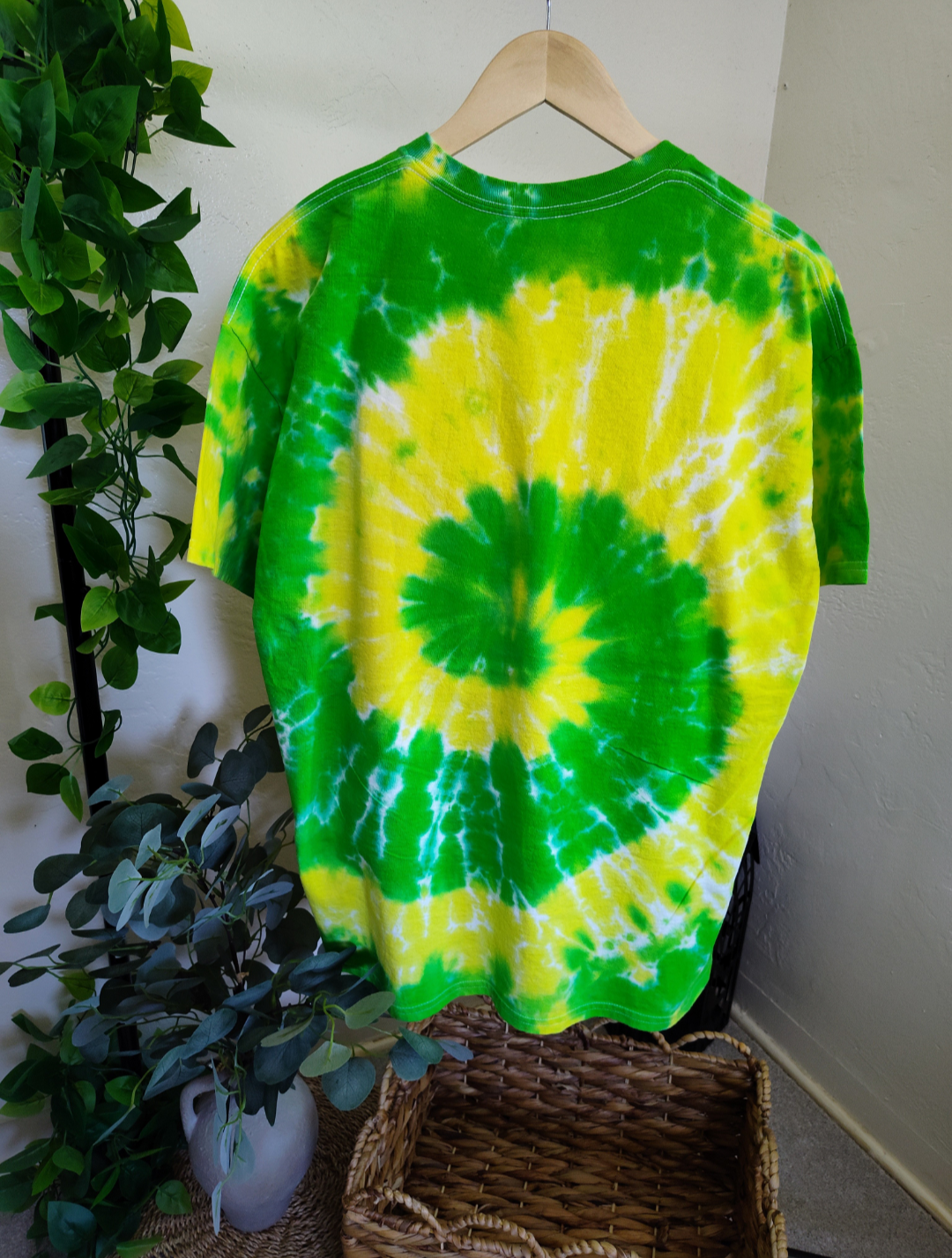Lemon Lime Tie Dye | Adult Unisex Tshirt