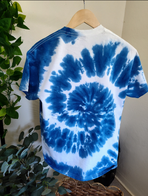 Blue Sky Tie Dye| Adult Unisex Tshirt