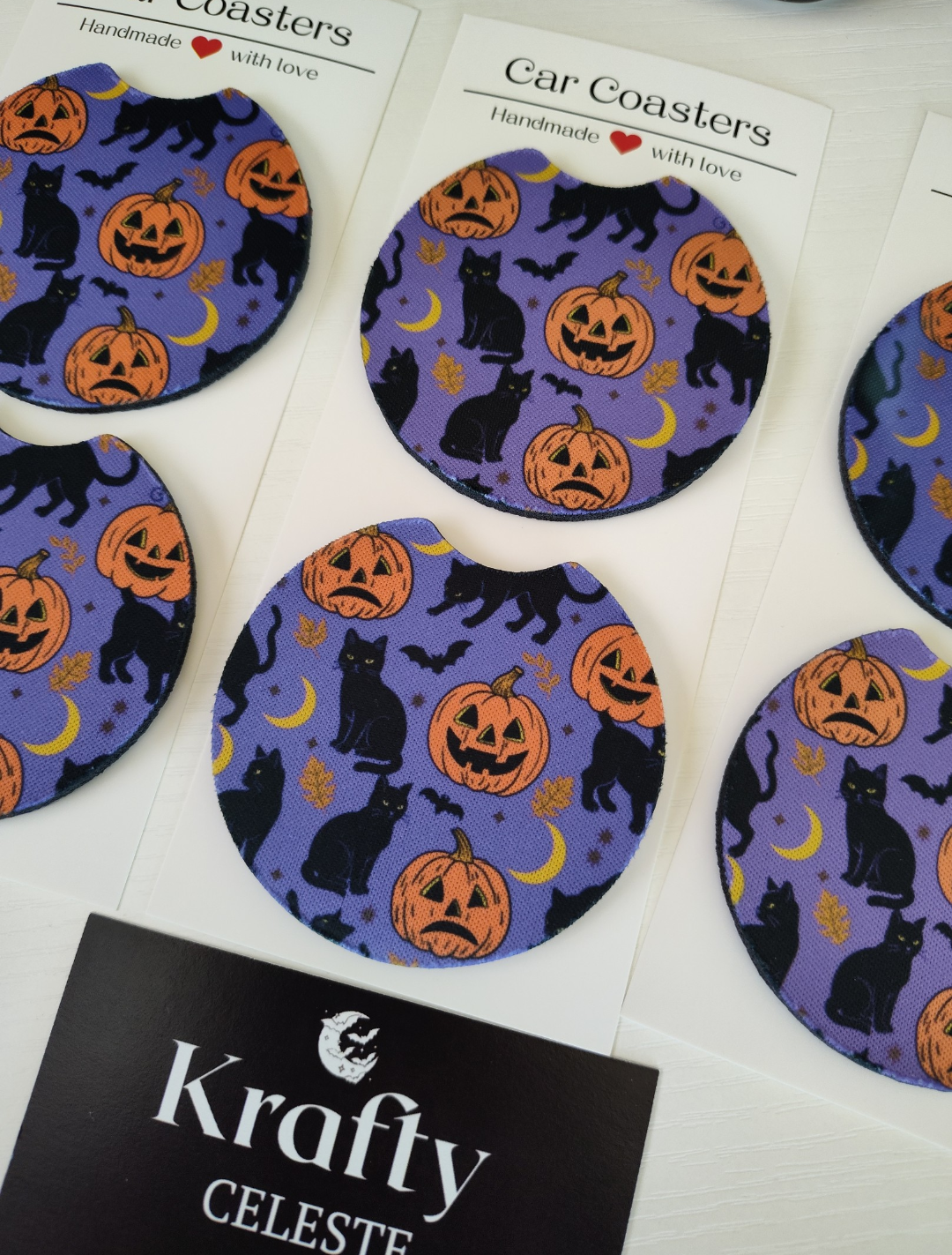 Mystical Kitty| Car Coaster