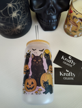 Mystical Kitty | 16oz Glass Cup