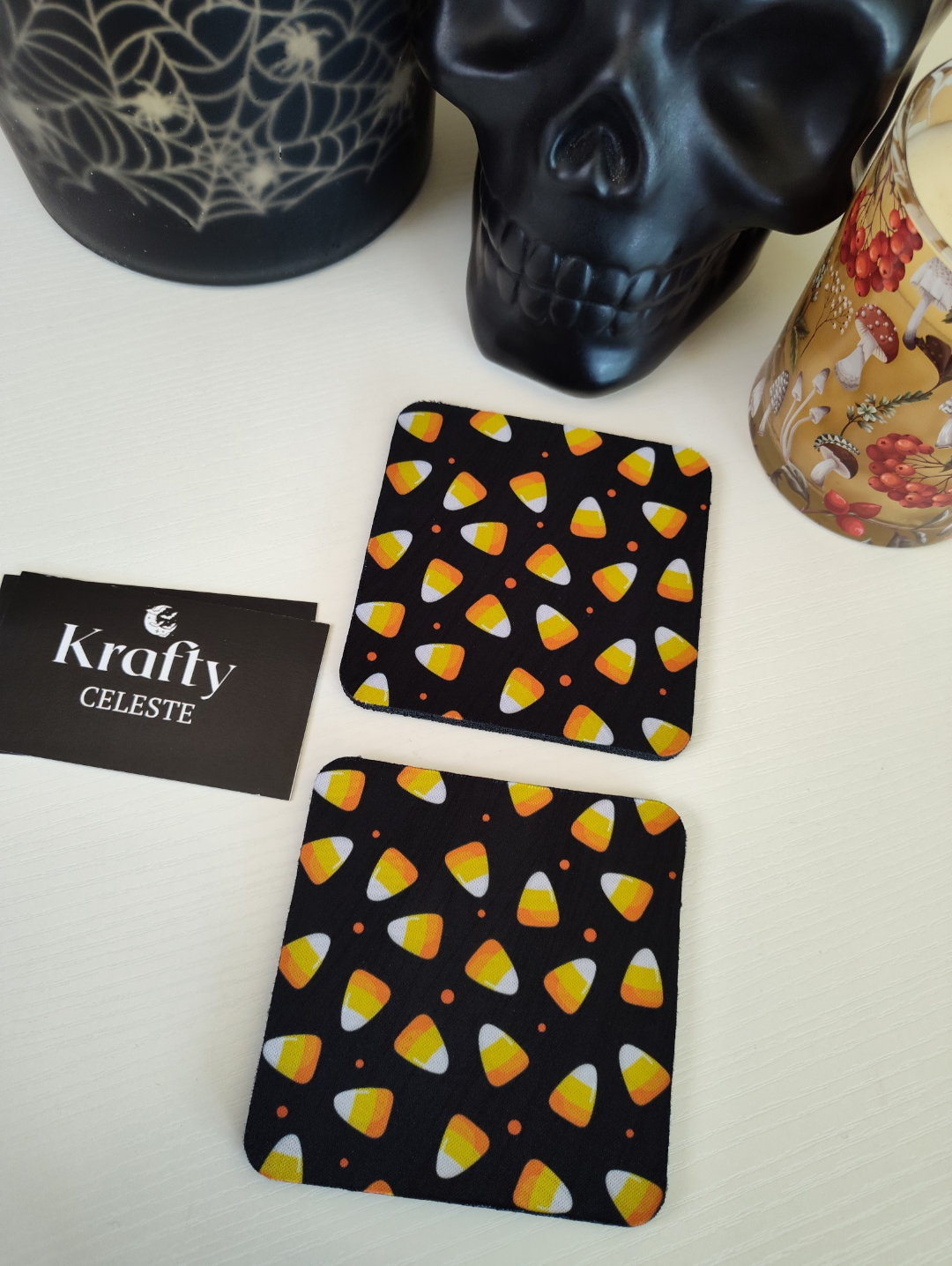 Candy Corn | Cup Coaster