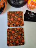 Cozy Autumn Teddy | Cup Coasters