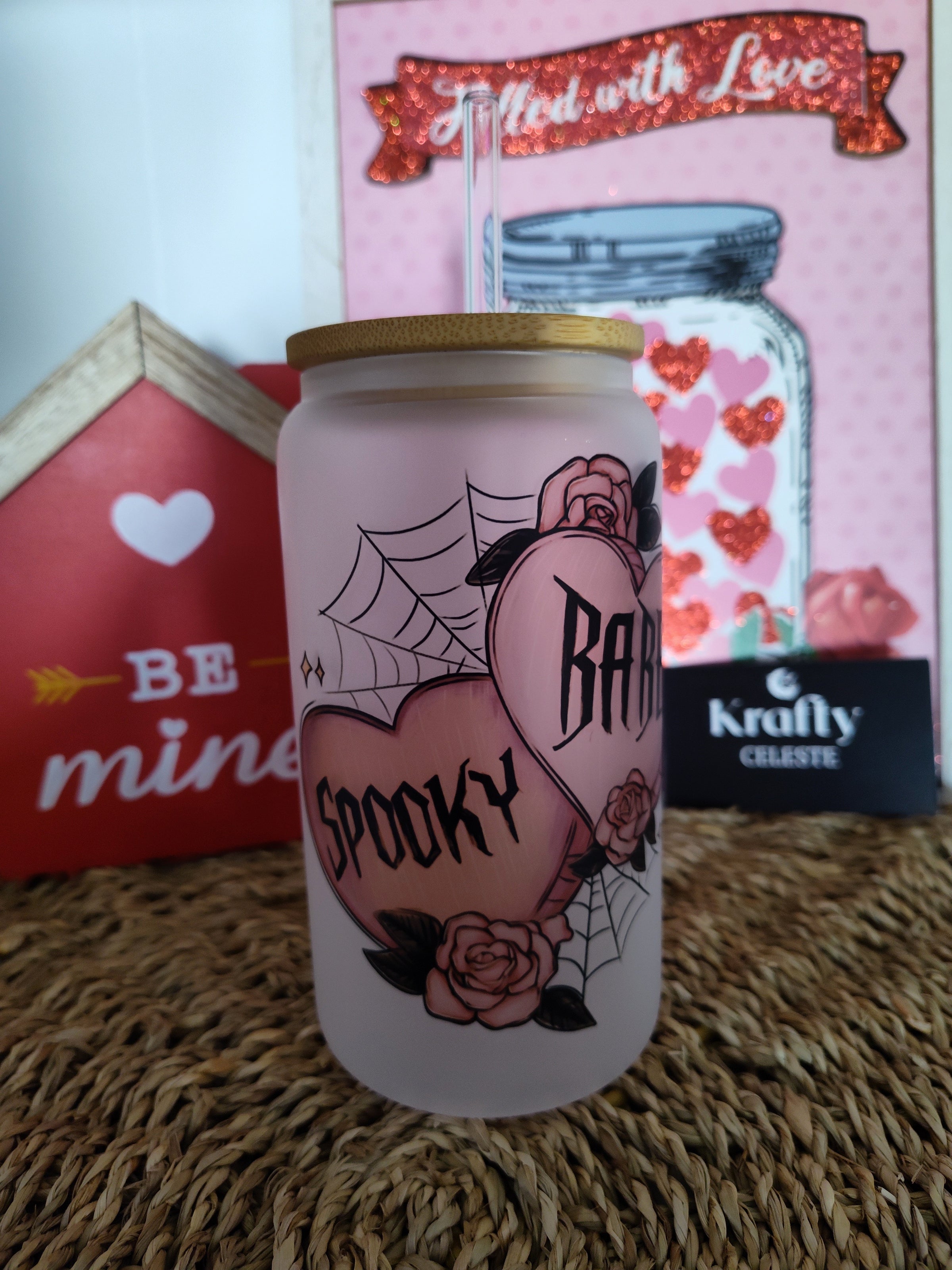 Spooky Babe | 16oz Glass Cup