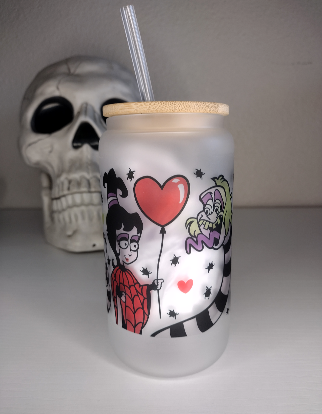 Beetle Juice🪲🧃| 16oz Glass Cup
