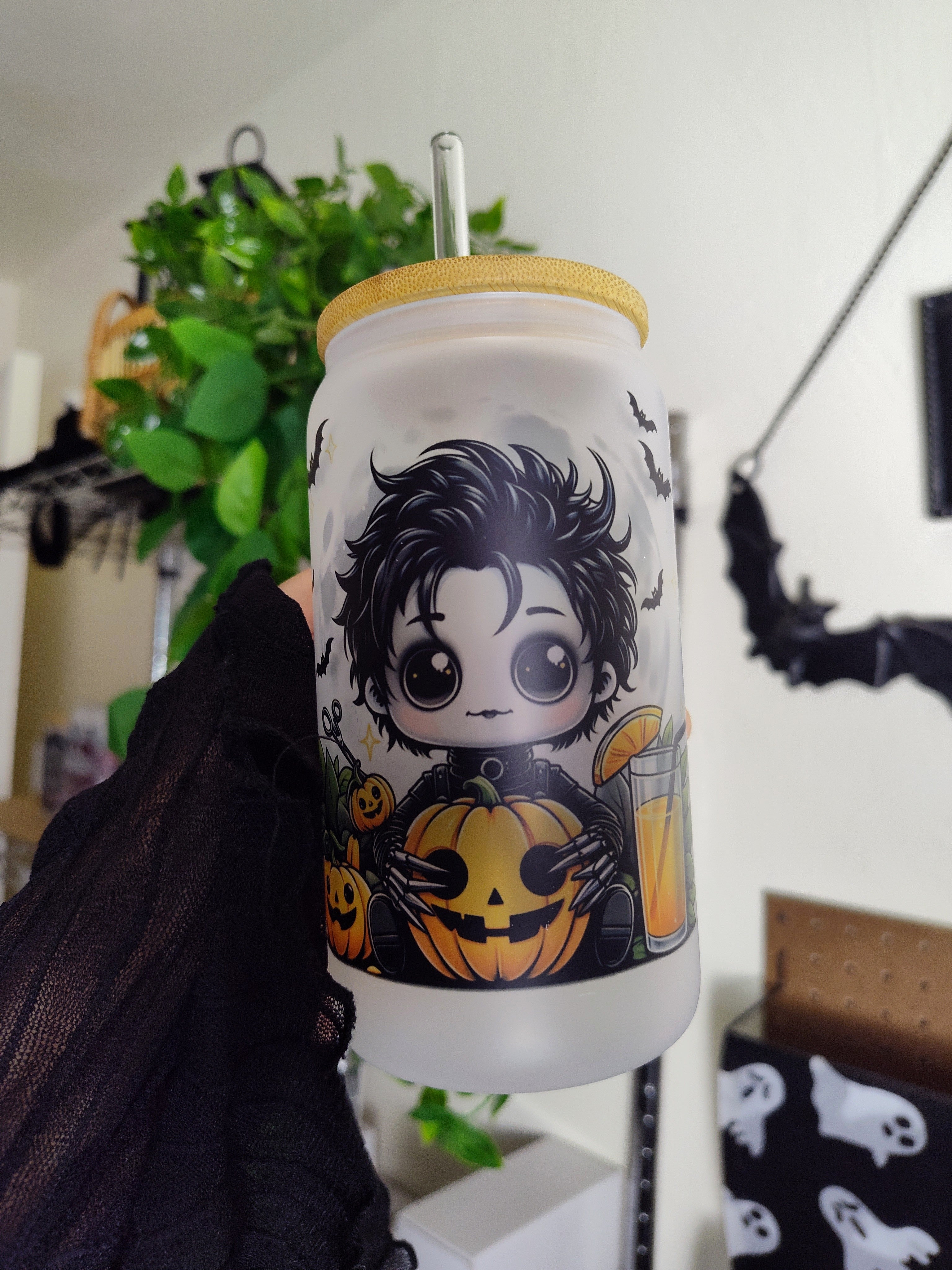 Summerween| 16oz Glass Cup