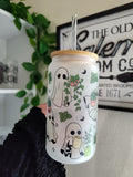 Gardening Ghost 🌿 | 16oz Glass Cup