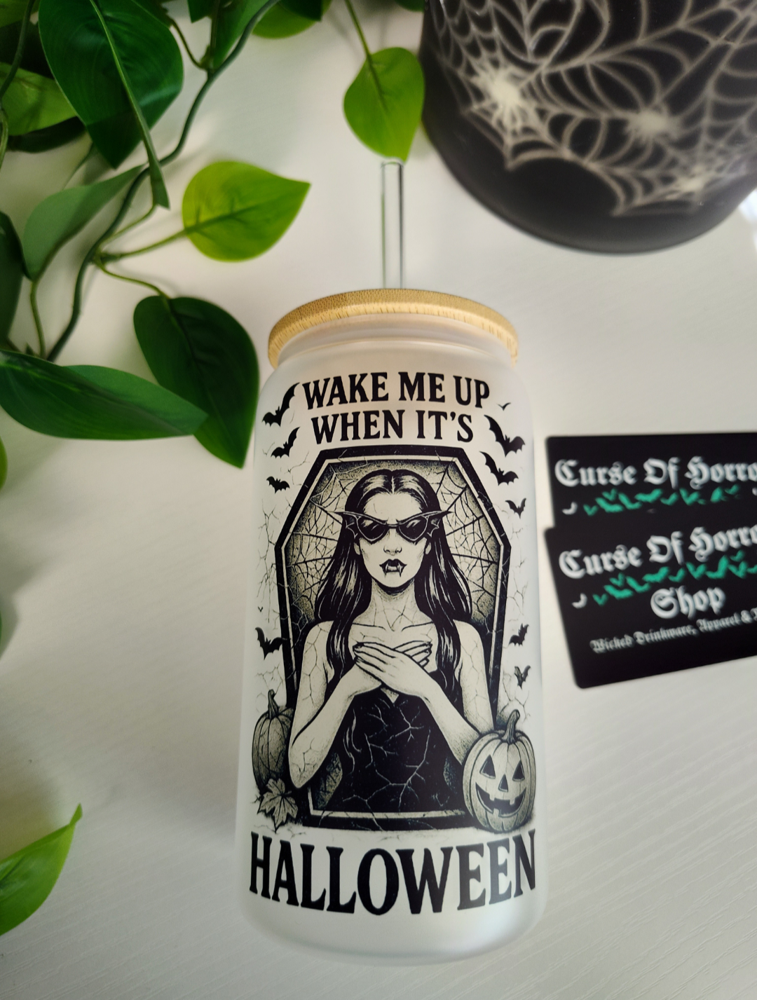 Halloween Season 🎃 | 16oz Glass Cup